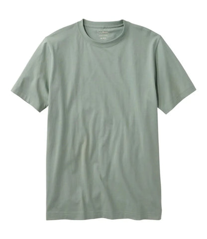 Men's Carefree Unshrinkable Tee, Slightly Fitted, Short-Sleeve