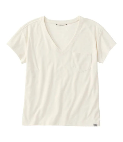 Women's Mountainside V-Neck Pocket Tee, Short Sleeve