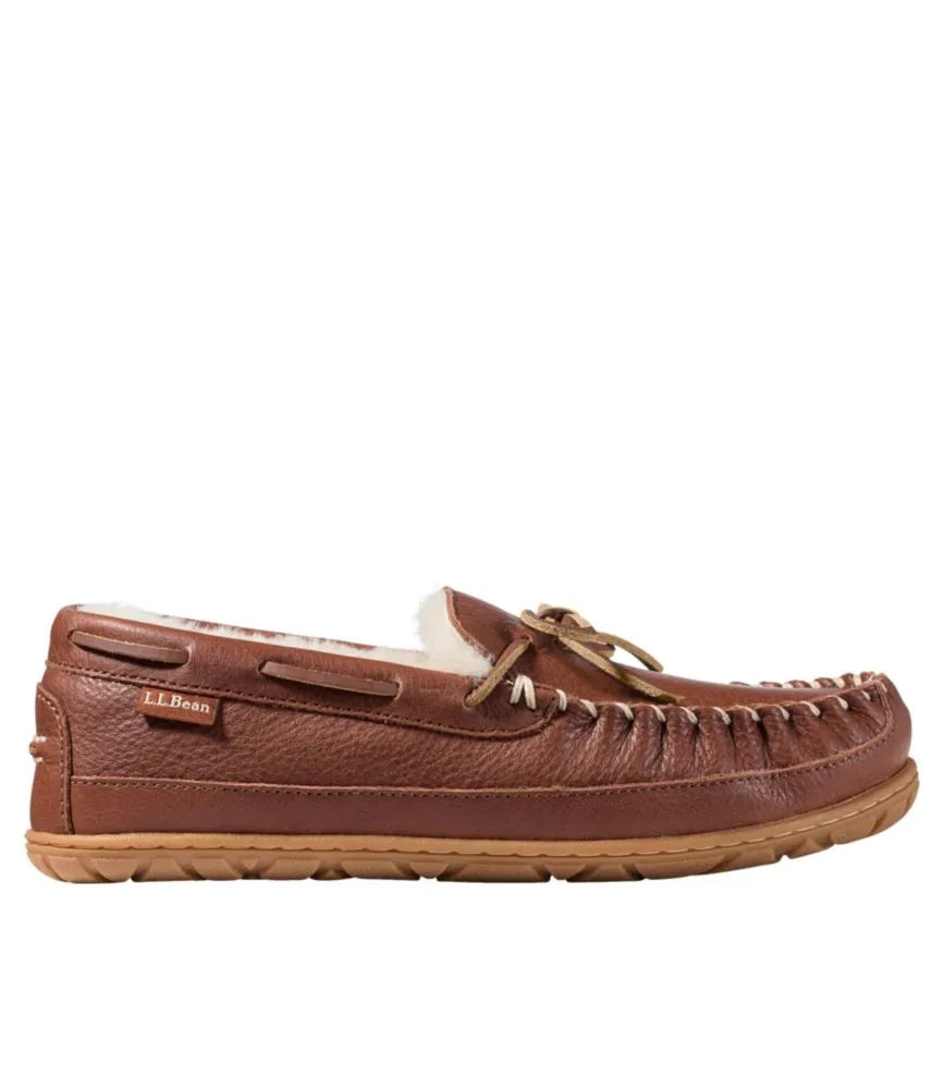 Men's Wicked Good Slippers, Leather Moccasins II