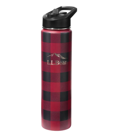 Bean Canteen Insulated Straw Water Bottle, 25 oz. Print