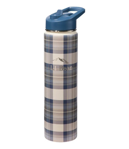 Bean Canteen Insulated Straw Water Bottle, 25 oz. Print