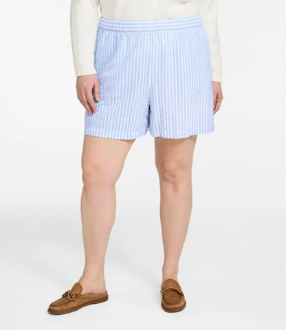 Women's Bean's Seacoast Seersucker Shorts