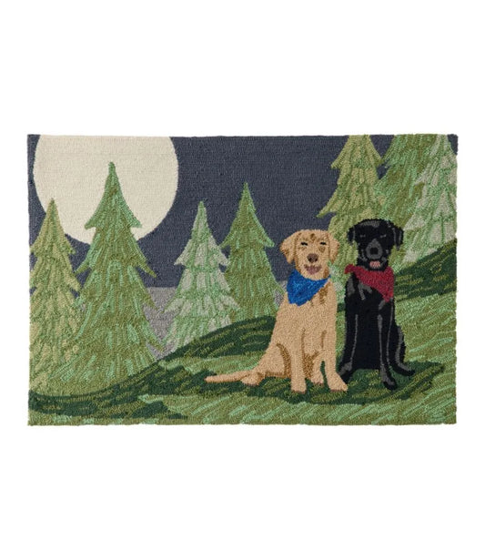Indoor/Outdoor Vacationland Rug, Moonlighting Labs