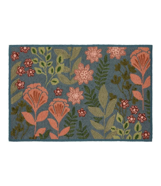 Indoor/Outdoor Vacationland Rug, Floral Bloom