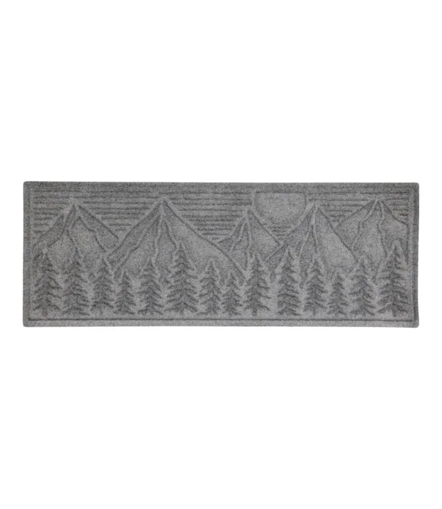 Everyspace Recycled Waterhog Wide Doormat, Treeline