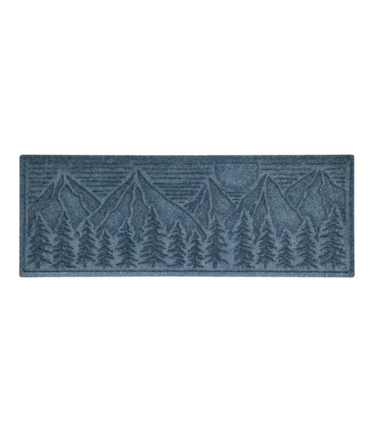 Everyspace Recycled Waterhog Wide Doormat, Treeline