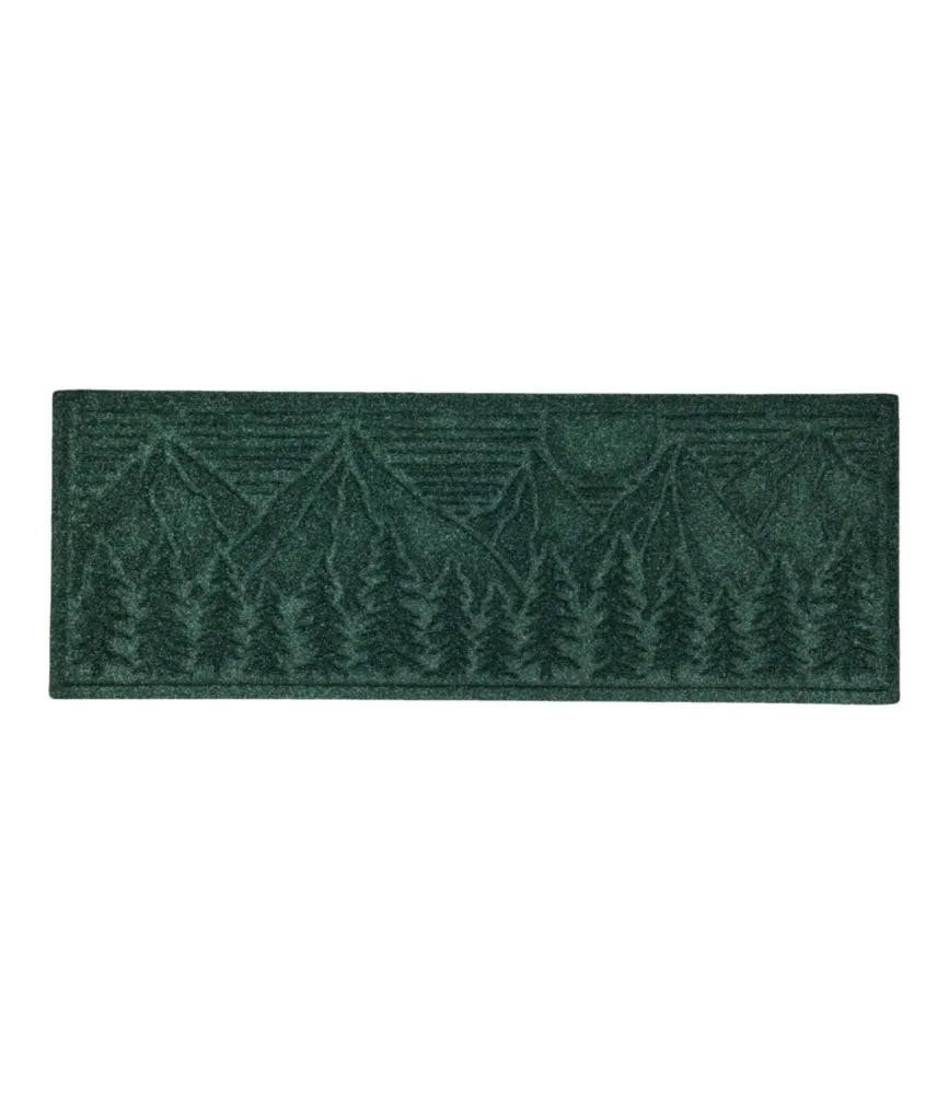 Everyspace Recycled Waterhog Wide Doormat, Treeline