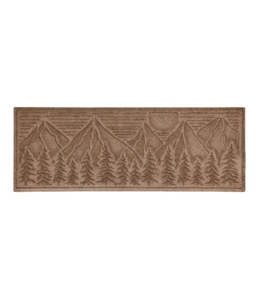 Everyspace Recycled Waterhog Wide Doormat, Treeline