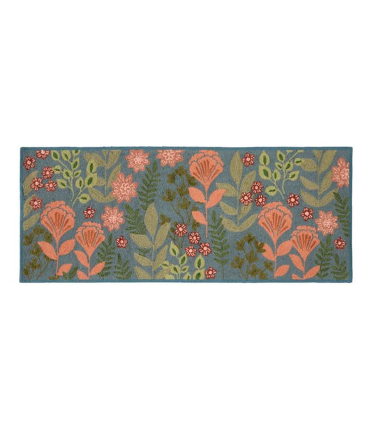 Indoor/Outdoor Vacationland Runner Floral Bloom