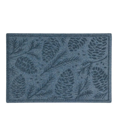 Everyspace Recycled Waterhog Doormat, Pine Cones