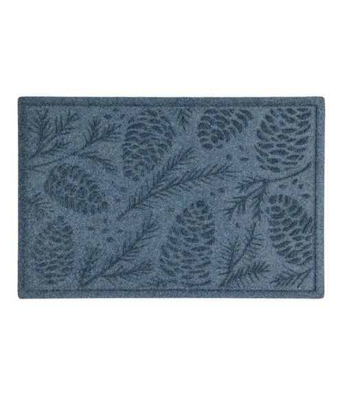 Everyspace Recycled Waterhog Doormat, Pine Cones