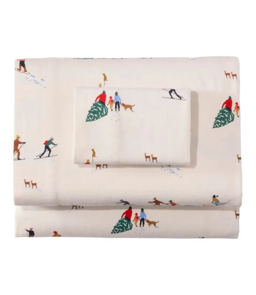 Holiday Heritage Flannel Sheet Set