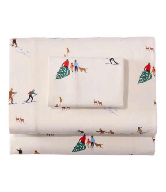 Holiday Heritage Flannel Sheet Set