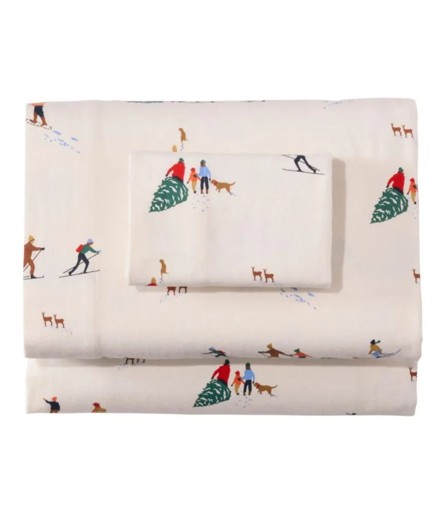 Holiday Heritage Flannel Sheet Set
