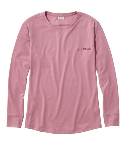 Women's Mountainside Crewneck Tee, Long-Sleeve Graphic