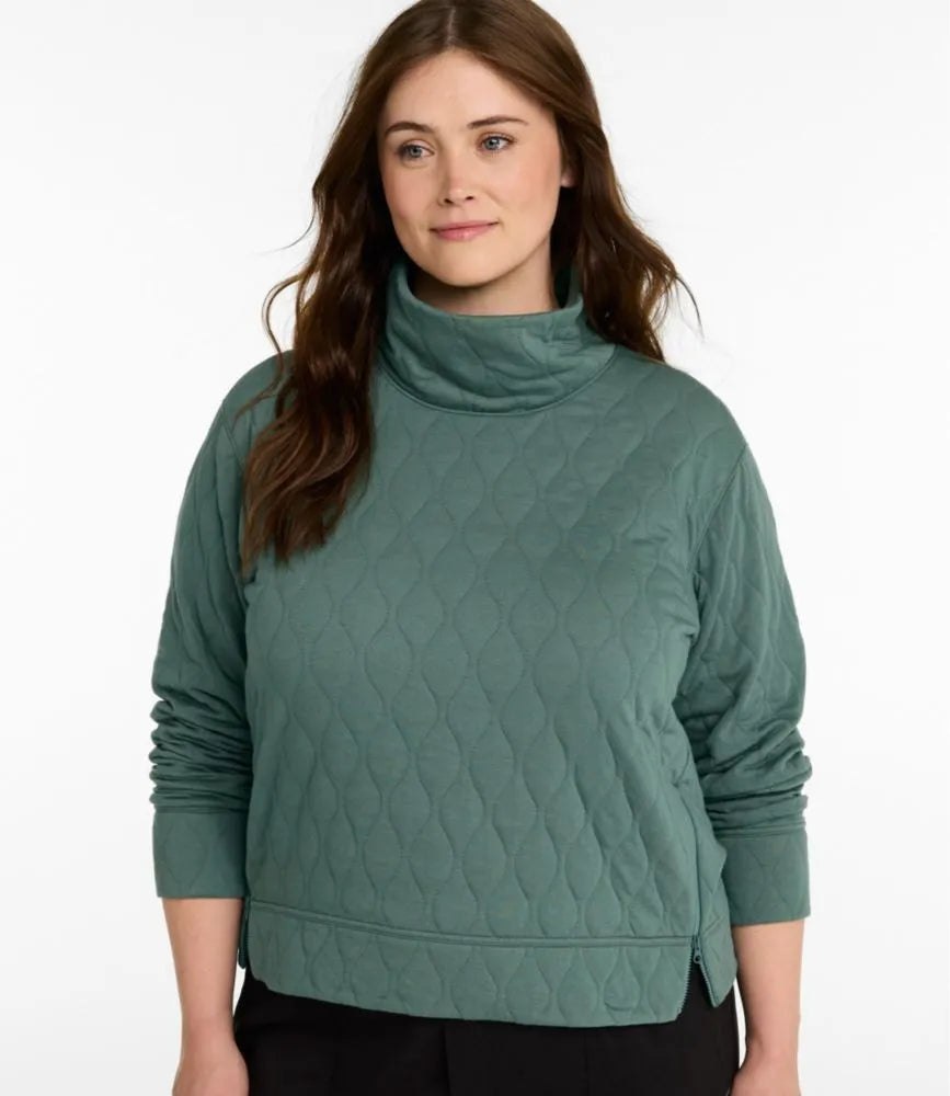 Women's VentureSoft Quilted Funnelneck Pullover