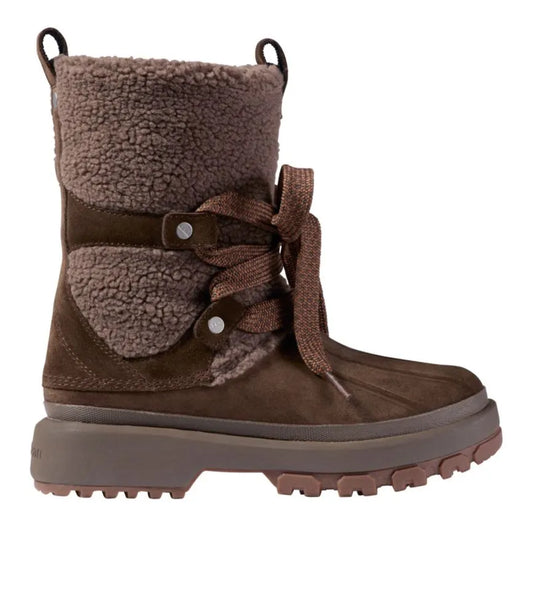 Women's 5-Bar Pull-On Boots, Sherpa