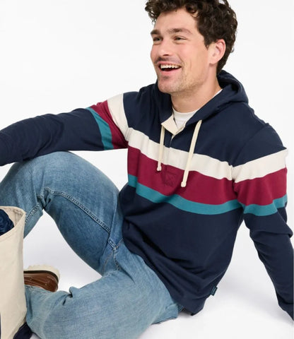 Men's Bean's Vintage Soft Rugby Hoodie