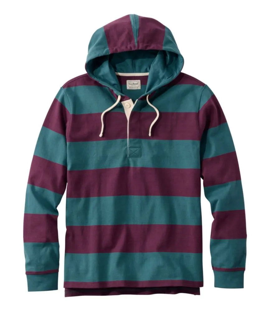 Men's Bean's Vintage Soft Rugby Hoodie