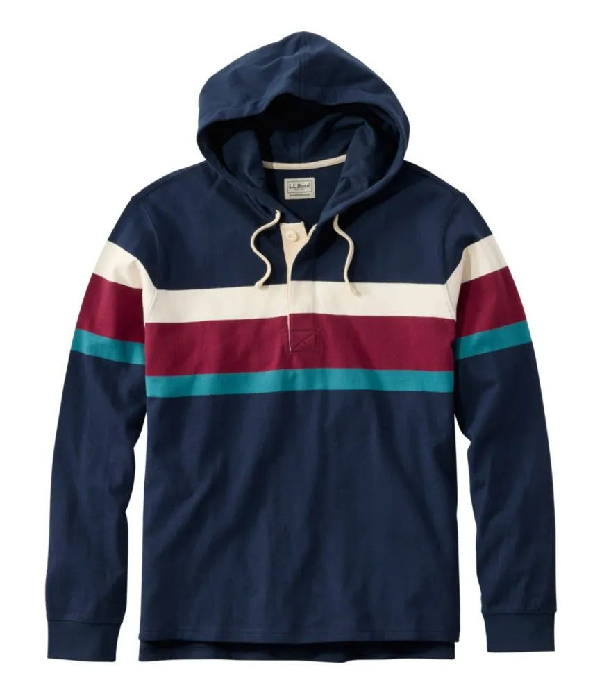 Men's Bean's Vintage Soft Rugby Hoodie