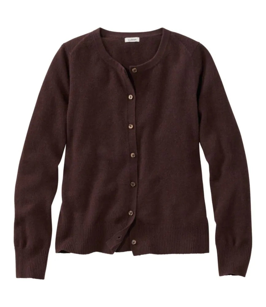 Women's Classic Cashmere Sweater, Button-Front Cardigan