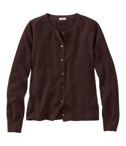 Women's Classic Cashmere Sweater, Button-Front Cardigan