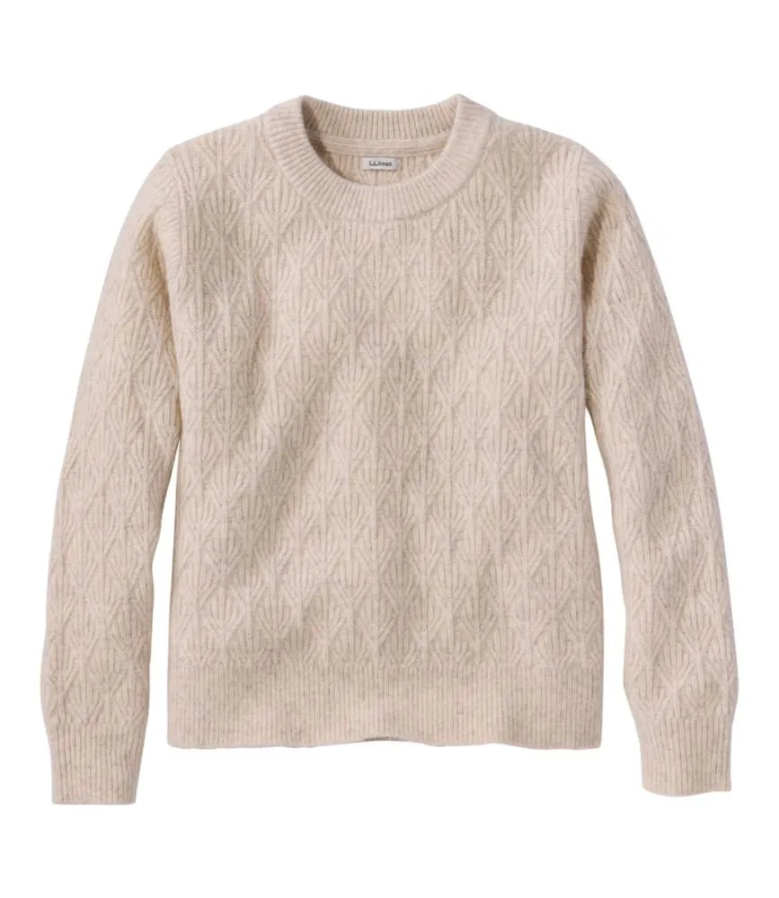 Women's Wool Cotton Seaside Crewneck Sweater