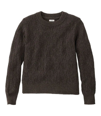 Women's Wool Cotton Seaside Crewneck Sweater
