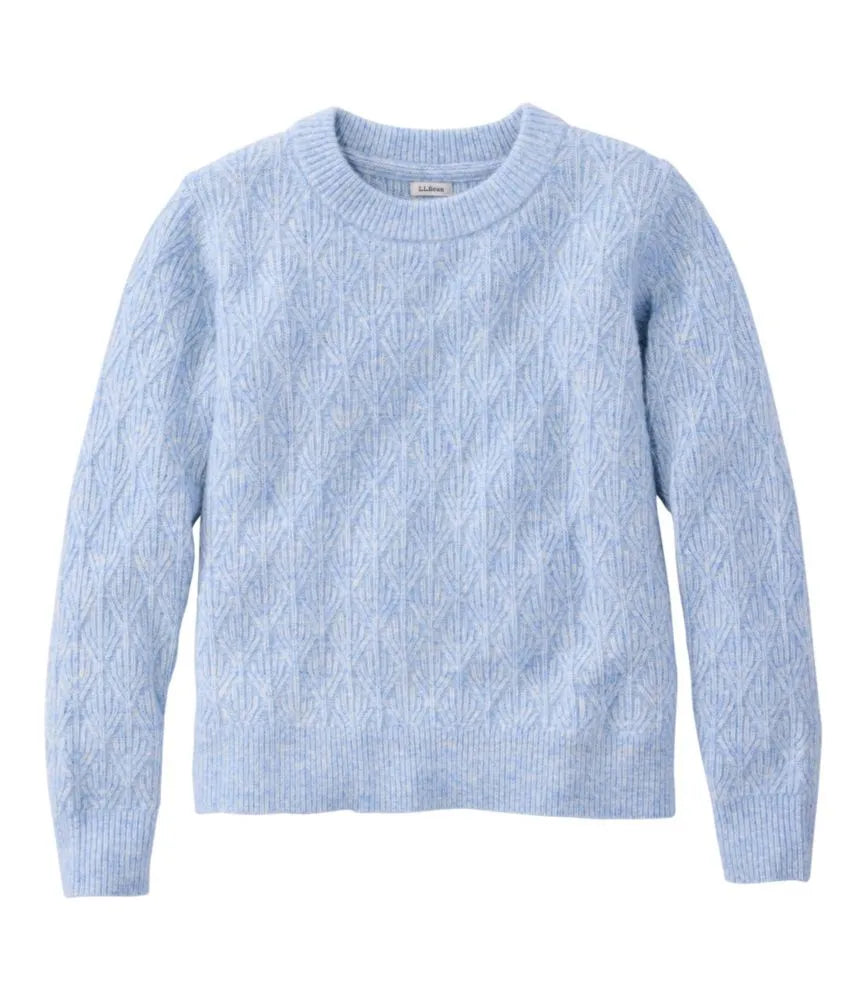Women's Wool Cotton Seaside Crewneck Sweater