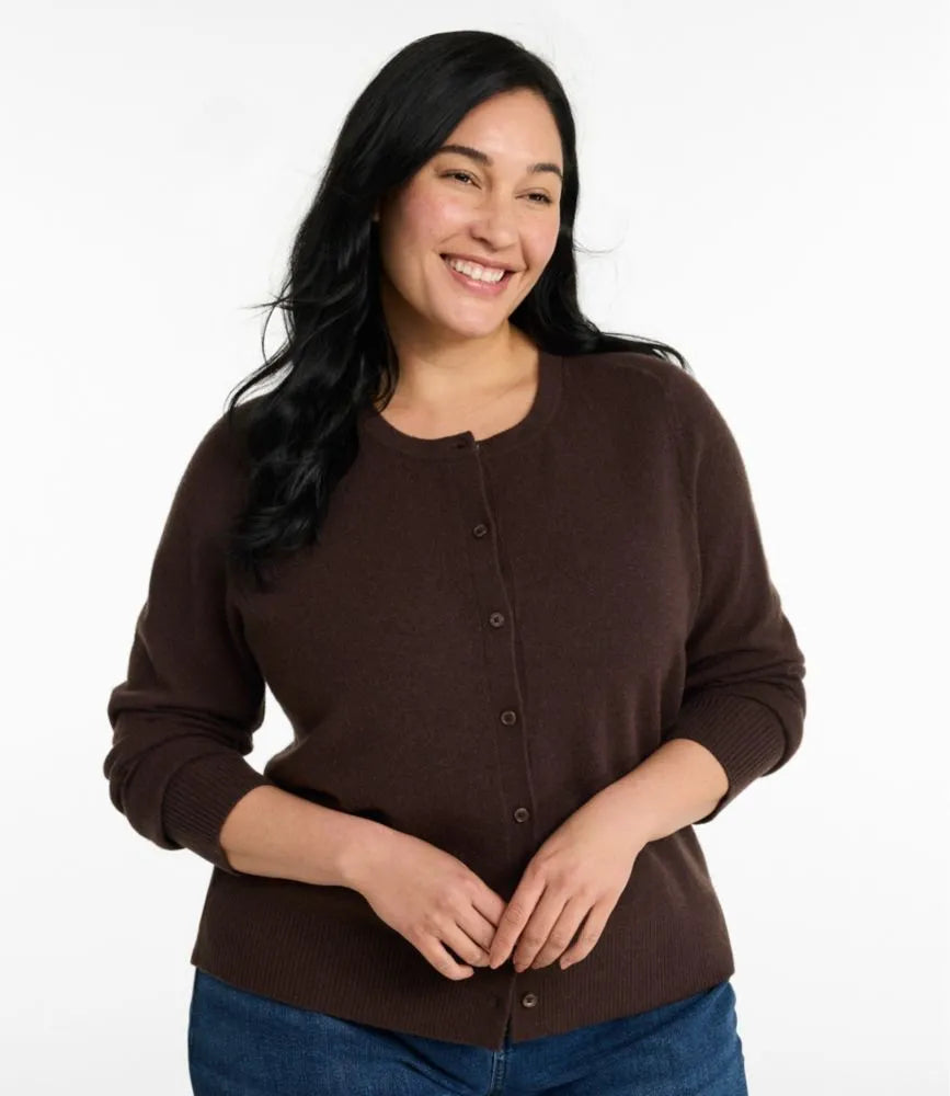 Women's Classic Cashmere Sweater, Button-Front Cardigan