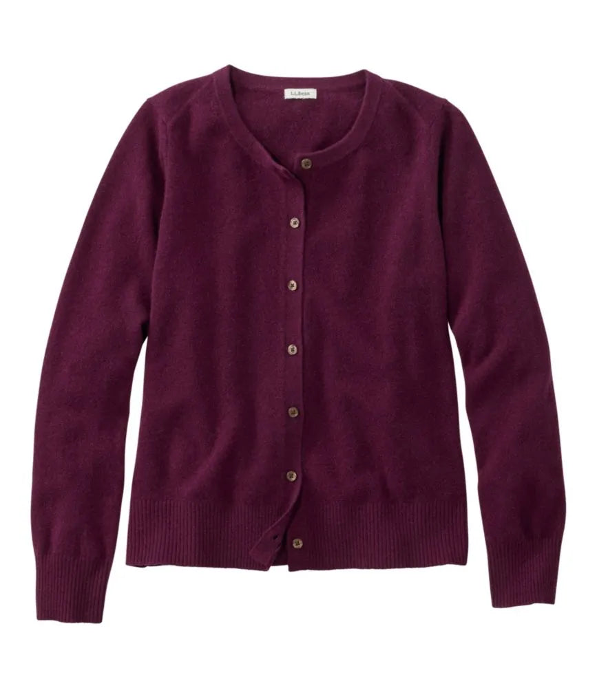 Women's Classic Cashmere Sweater, Button-Front Cardigan