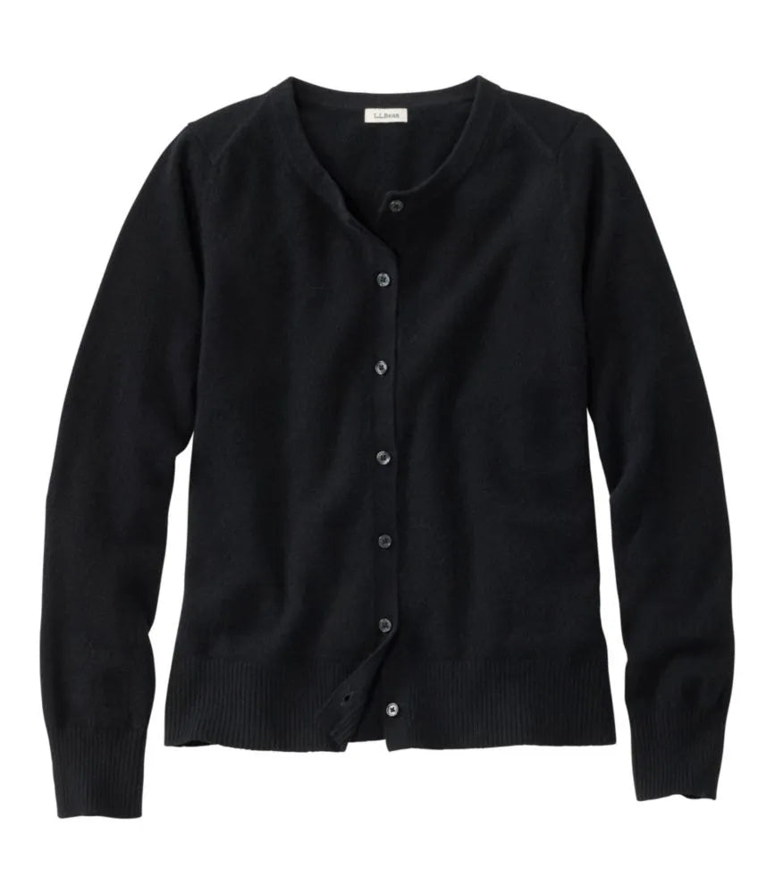 Women's Classic Cashmere Sweater, Button-Front Cardigan