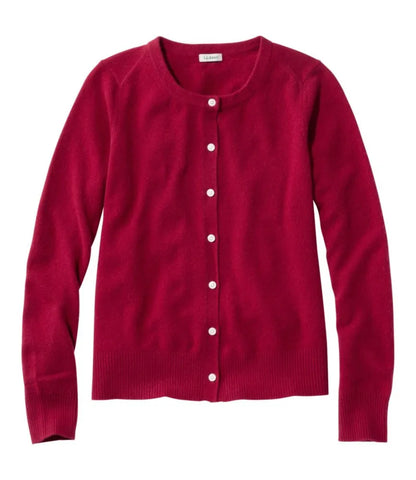 Women's Classic Cashmere Sweater, Button-Front Cardigan