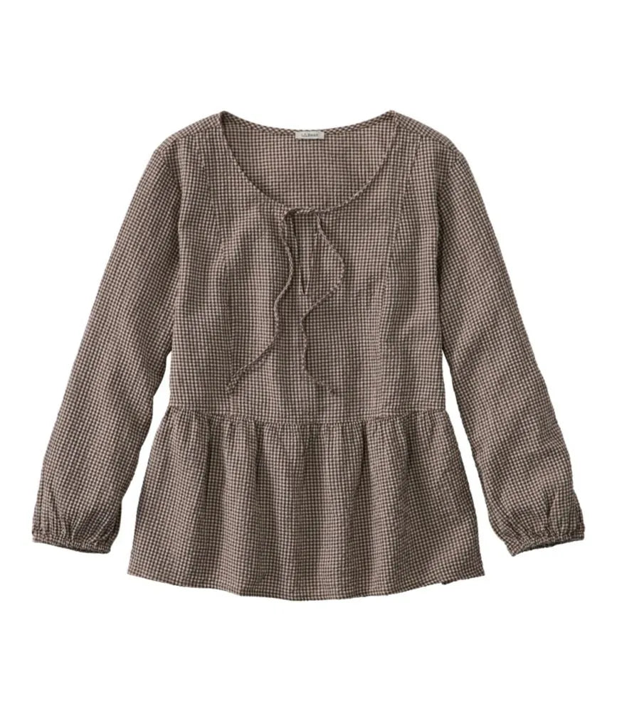 Women's Sunwashed Textured Popover Shirt