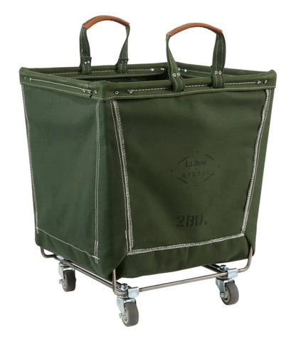 L.L.Bean x Steele Two Bushel Carry Basket With Casters