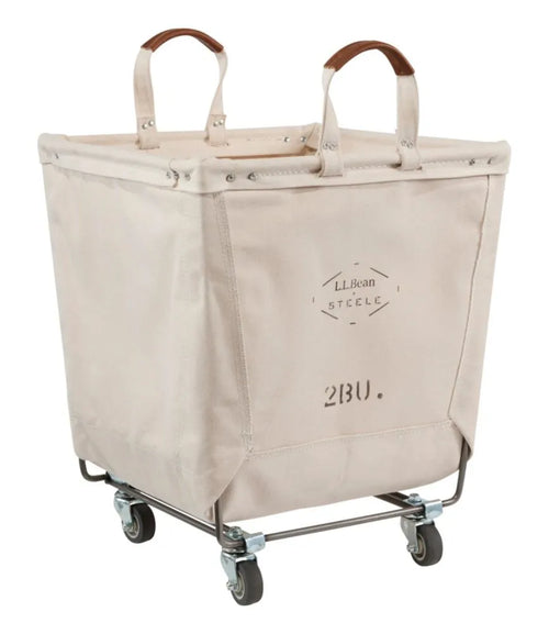 L.L.Bean x Steele Two Bushel Carry Basket With Casters
