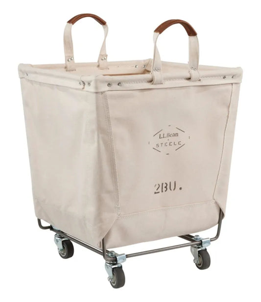 L.L.Bean x Steele Two Bushel Carry Basket With Casters
