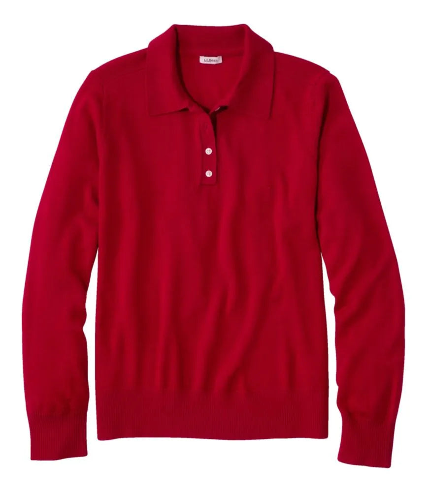 Women's Essential Merino Wool Sweater, Polo