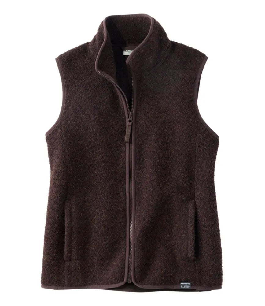 Women's All Season Wool Fleece Vest