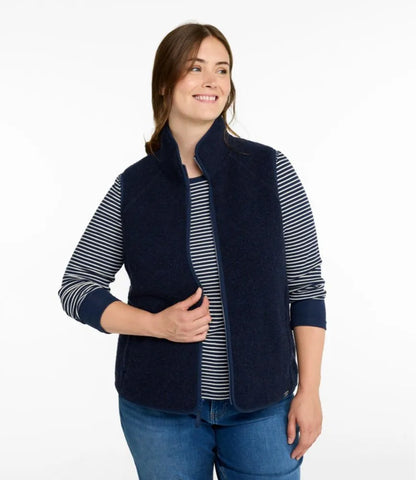 Women's All Season Wool Fleece Vest