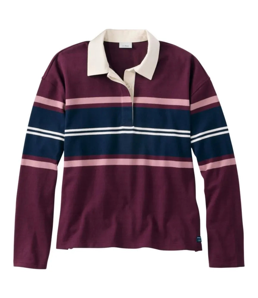 Women's Mountain Classic Rugby, Long-Sleeve Multi-Stripe