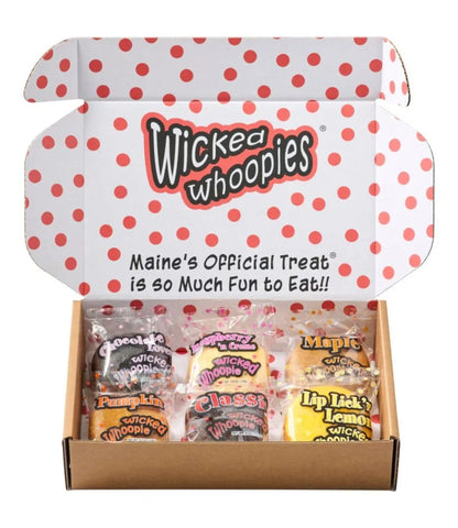 Wicked Whoopie Pies, Variety Pack, Set of 6