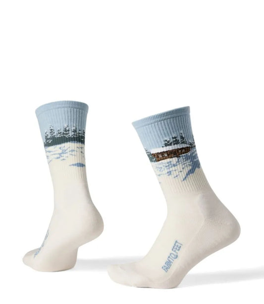Adults' Farm to Feet Cabin Collection Winter Cabin Crew Socks