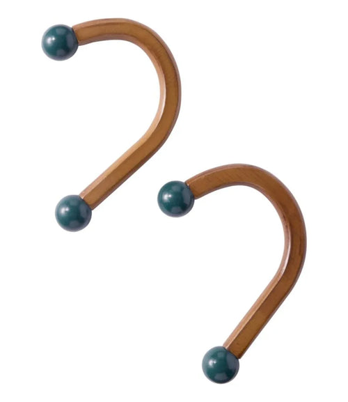 Wooden Stocking Hangers, Set of 2