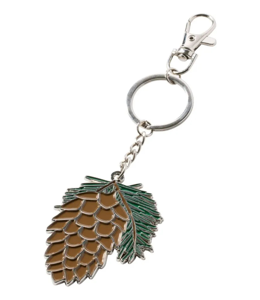 Enamel Charm, Pinecone